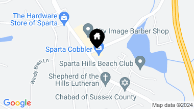 Map of 215 Woodport Rd, Sparta Twp NJ, 07871