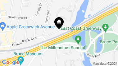 Map of 282 Bruce Park Avenue, 2, Greenwich CT, 06830