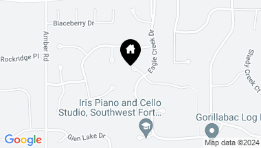 Map of 11919 Eagle Lake Court, Fort Wayne IN, 46814
