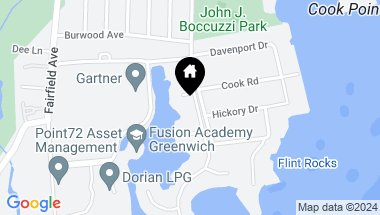 Map of 45 Dolphin Cove Quay, Stamford CT, 06902