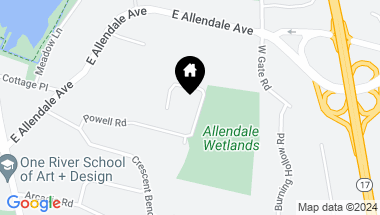 Map of 15 Yeomans Lane, Allendale NJ, 07401