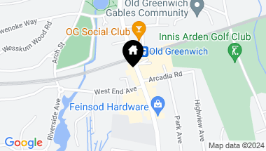 Map of 189 Sound Beach Avenue, Old Greenwich CT, 06870