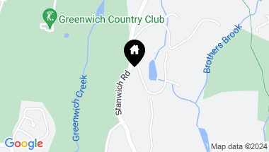Map of 127 Stanwich Road, Greenwich CT, 06830