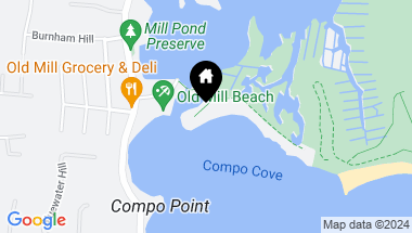 Map of 46 Compo Mill Cove, Westport CT, 06880