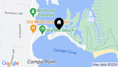 Map of 50 Compo Mill Cove, Westport CT, 06880