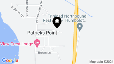 Map of 3535 Patricks Point Drive, Trinidad CA, 95570