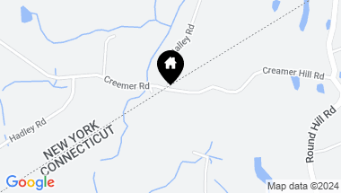 Map of Creamer Hill Road, Greenwich CT, 06831