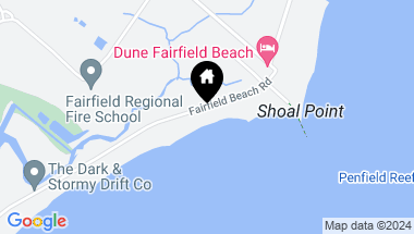 Map of 971 Beach Road, Fairfield CT, 06824