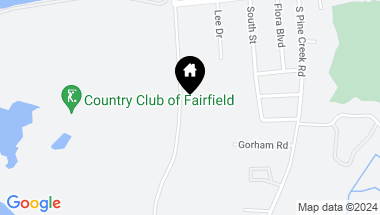 Map of 753 Sasco Hill Road, Fairfield CT, 06824