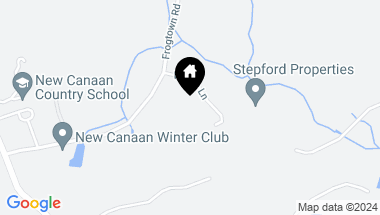 Map of 512 Frogtown Road, New Canaan CT, 06840