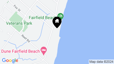 Map of 531 Beach Road, Fairfield CT, 06824