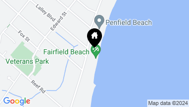 Map of 433 Beach Road, Fairfield CT, 06824