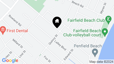 Map of 394 Penfield Road, Fairfield CT, 06824