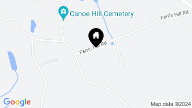 Map of 33 Ferris Hill Road, New Canaan CT, 06840