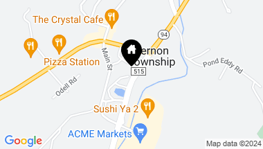Map of 539 Route 515, Vernon Twp NJ, 07462