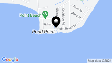 Map of 33 Point Beach Drive, Milford CT, 06460