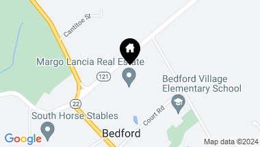 Map of 705 Old Post Road, Bedford NY, 10506