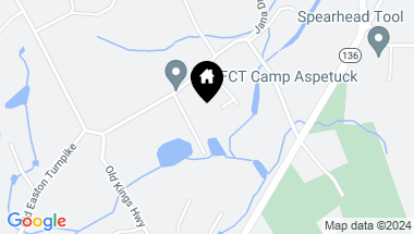 Map of 85-95 Old Easton Turnpike, Weston CT, 06883