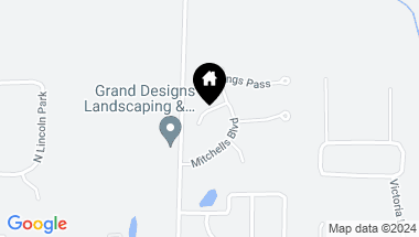 Map of 3860 Gregory Court, Warsaw IN, 46582