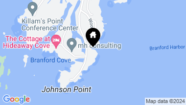 Map of 80 Johnsons Point Road, Branford CT, 06405