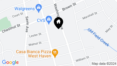 Map of 288 Washington Avenue, West Haven CT, 06516