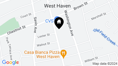 Map of 313 Campbell Avenue, West Haven CT, 06516