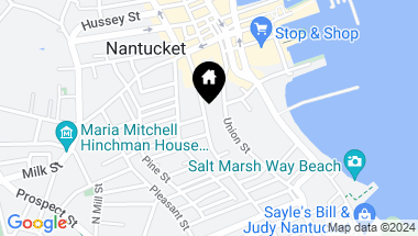 Map of 28 Orange Street, Nantucket MA, 02554