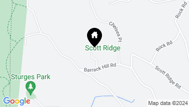 Map of 524 Barrack Hill Road, Ridgefield CT, 06877