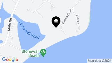 Map of 95 Stonewall Road, Chilmark MA, 02535