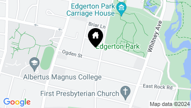Map of 100 Edgehill Road, New Haven CT, 06511
