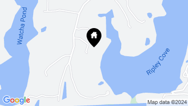 Map of 58 Oyster Watcha Road, Edgartown MA, 02539
