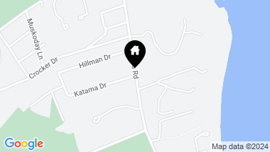 Map of 295 Katama Road, Edgartown MA, 02539
