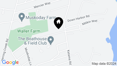 Map of 1 Field Club Drive, Edgartown MA, 02539