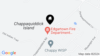 Map of 298 Chappaquiddick Road, Edgartown MA, 02539