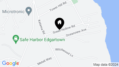 Map of 9 Ocean View Avenue, Edgartown MA, 02539