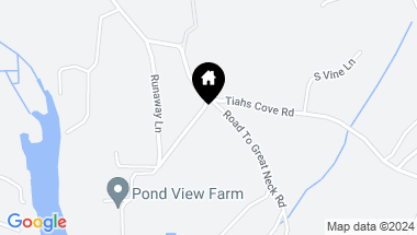 Map of 2 Pond View Farm Road, West Tisbury MA, 02575