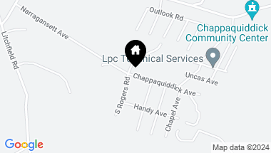 Map of 26 Chappaquiddick Avenue, West Tisbury MA, 02575