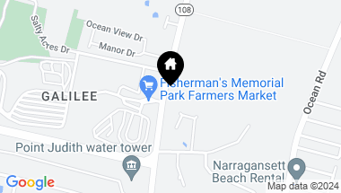 Map of 15 Southern View Drive, Narragansett RI, 02882