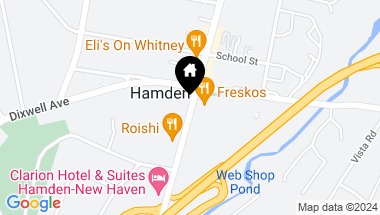 Map of 2348 Whitney Avenue, Hamden CT, 06518