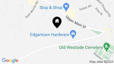 Map of 13 Hannahs Way, Edgartown MA, 02539