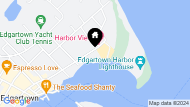Map of 119 North Water Street, Edgartown MA, 02539