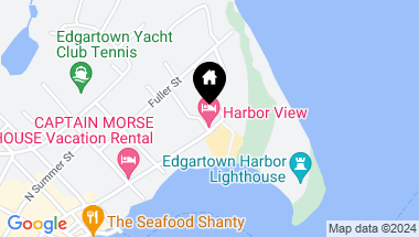 Map of 131 North Water Street Unit: 62 - Captain Rowley Cottage, Edgartown MA, 02539