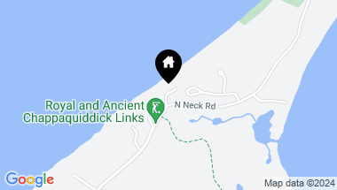 Map of 35A North Neck Road, Edgartown MA, 02539