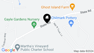 Map of 362 State Road, West Tisbury MA, 02575
