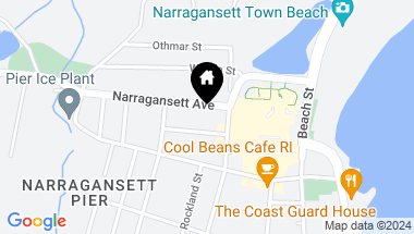 Map of 52 Avenue, Narragansett RI, 02882