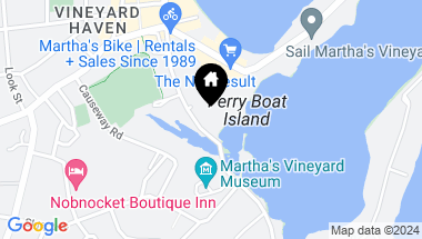 Map of 80 & 100 Lagoon Pond Road, Vineyard Haven MA, 02568