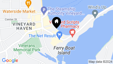 Map of 46 Beach Road, Vineyard Haven MA, 02568
