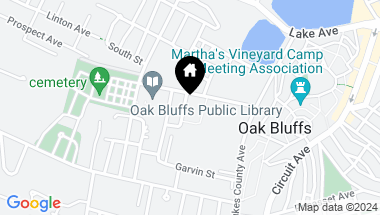 Map of 6 First Avenue, Oak Bluffs MA, 02557