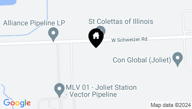Map of 21241 W Schweitzer Road, Elwood IL, 60421