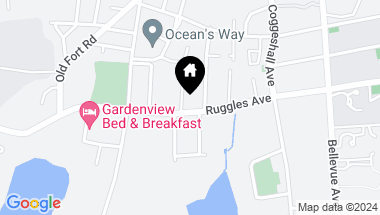 Map of 122 Ruggles Avenue, Newport RI, 02840